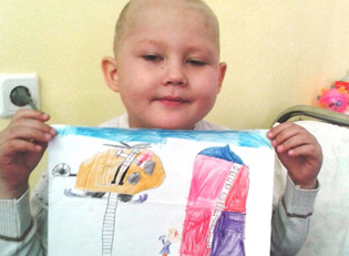 Kinder Kanker in Oekraine